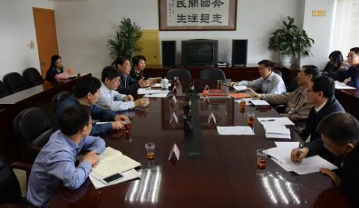 市政协张健主席一行来访民盟市委会机关调研