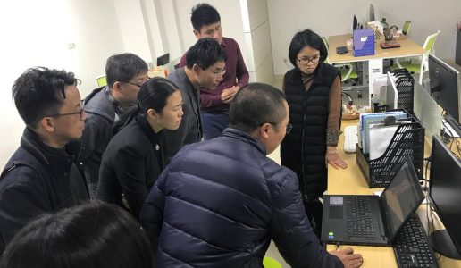 思明科技一支部到废品大叔公司参观调研