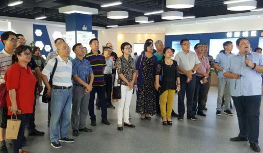 民盟经建委、思明经济一支部走访软件园三期暨盟员企业