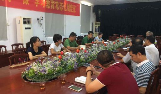 民盟翔安区基层委主委徐得志率课题组赴马巷镇政府调研