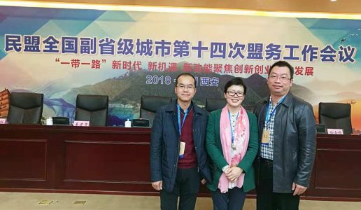 黄敏沁副主委带队参加民盟全国副省级城市第十四次盟务工作会议