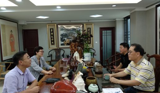 黄敏沁副主委一行走访田墘社区