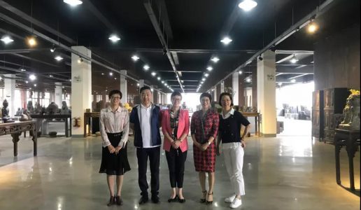 民盟市、区两级组织实地调研外贸型企业生产经营