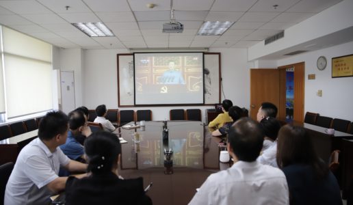 庆祝中国共产党成立100周年大会在民盟厦门市委机关引起强烈反响