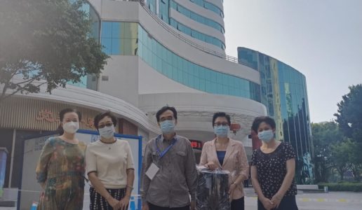 民盟厦门市委领导带队看望慰问疫情防控一线盟员