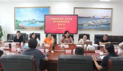 民盟湖里区基层委联合金山街道办开展共建课题调研
